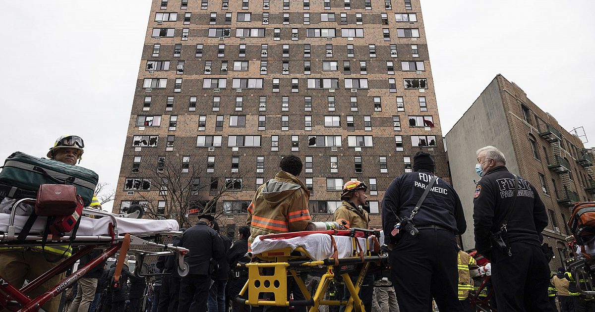 Apartment fire kills 19 in New York City | WORLD