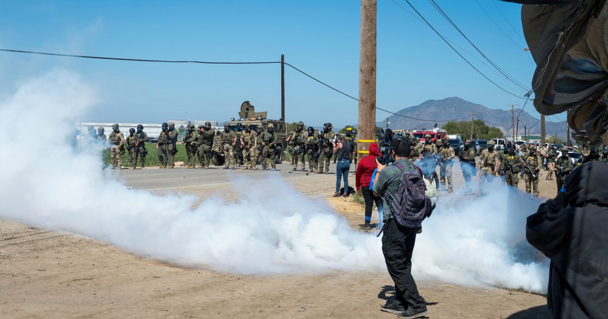 Immigration agents shot at during California raid, FBI says