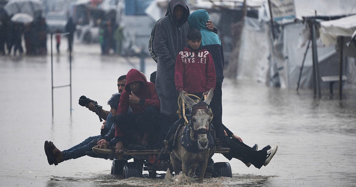Storm Byron brings flooding, rains to Israel and Gaza | WORLD