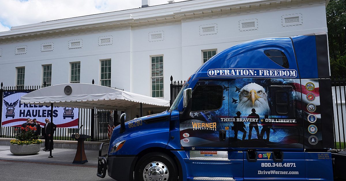 Trump to replace many migrant truckers with veterans