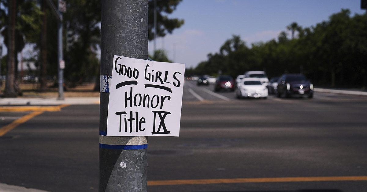 Trump administration sues Minnesota for letting boys play in girls…