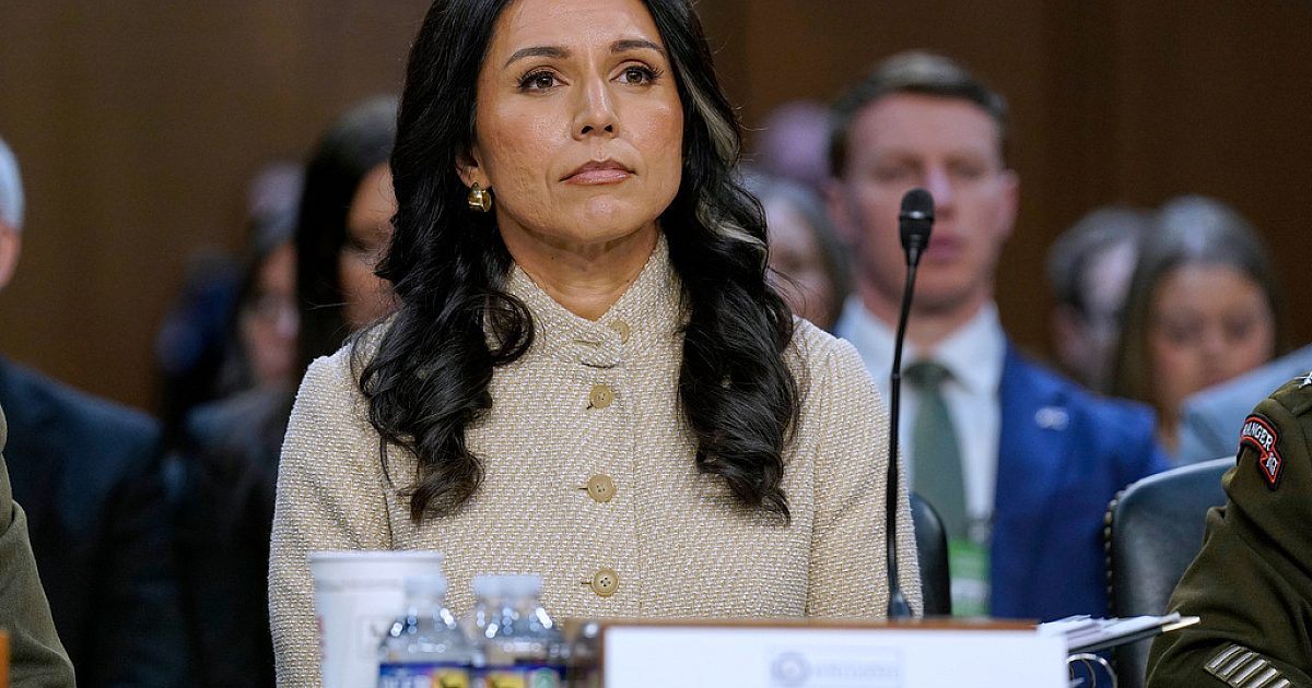 Director of National Intelligence Tulsi Gabbard announces resignation