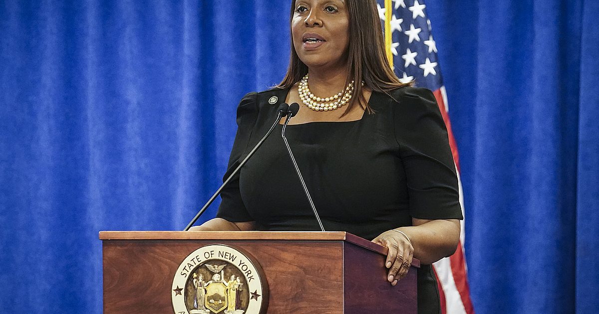 DOJ launches investigation into New York Attorney General Letitia…