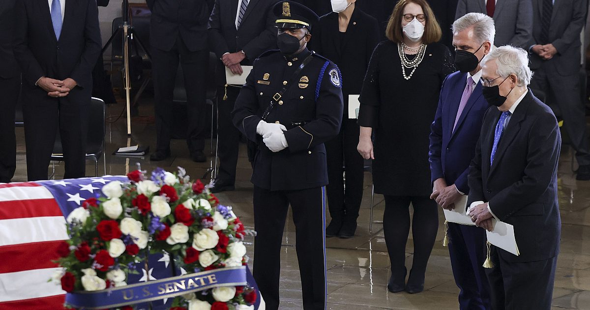 Former Sen. Harry Reid honored in U.S. Capitol | WORLD