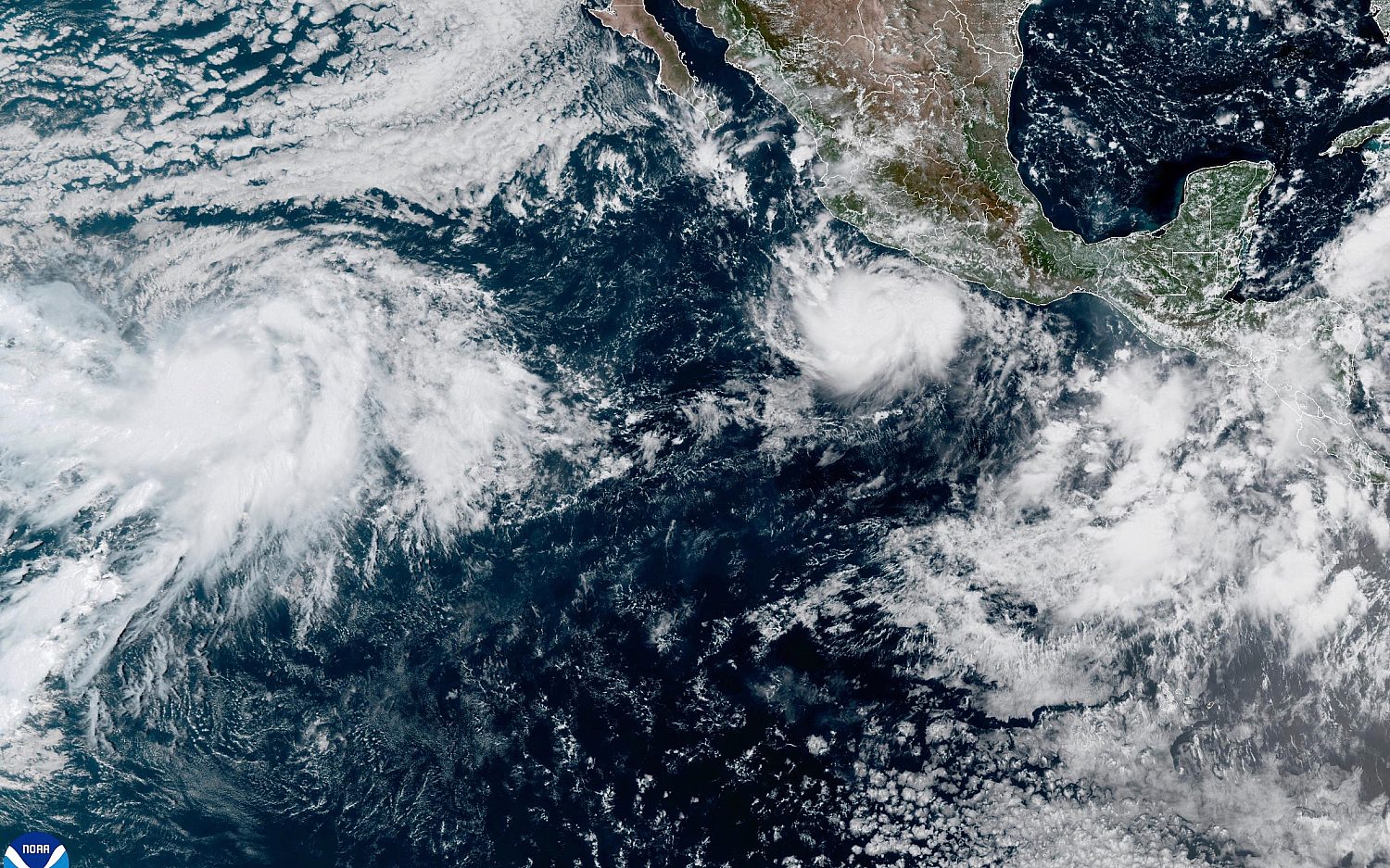 Formidable Hurricane Polo swirls off Mexico’s West coast