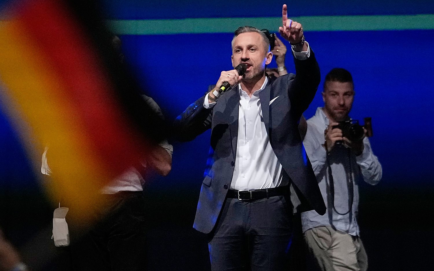 German right-wing party shocks with regional election wins