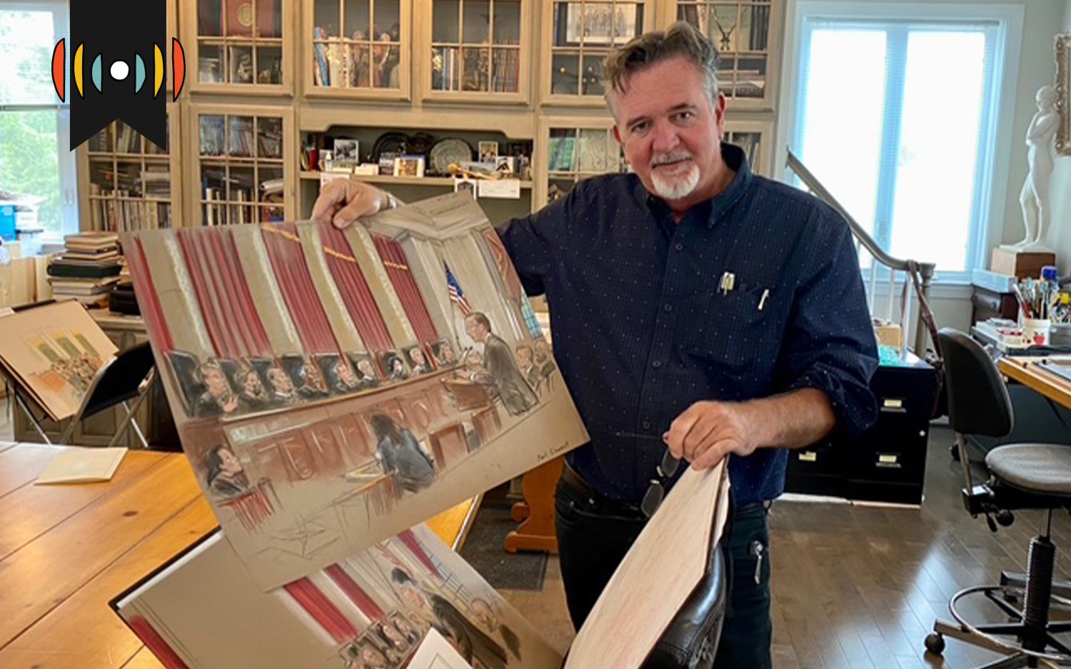 Legal Docket: The courtroom artist and the pursuit of justice