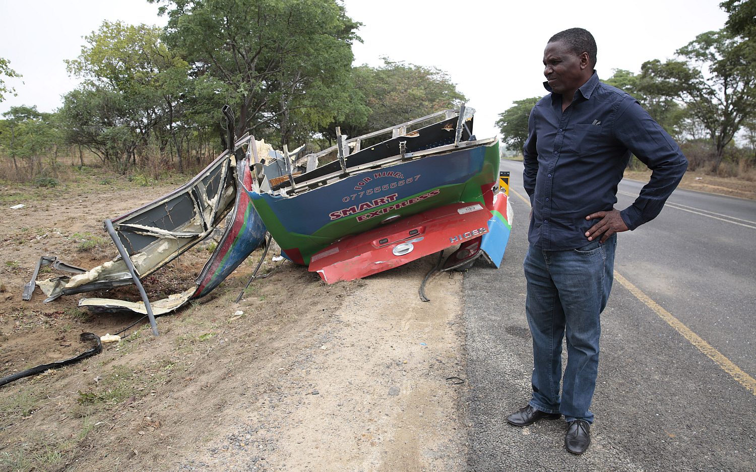 Members of church group among 27 dead after Zimbabwe bus crash