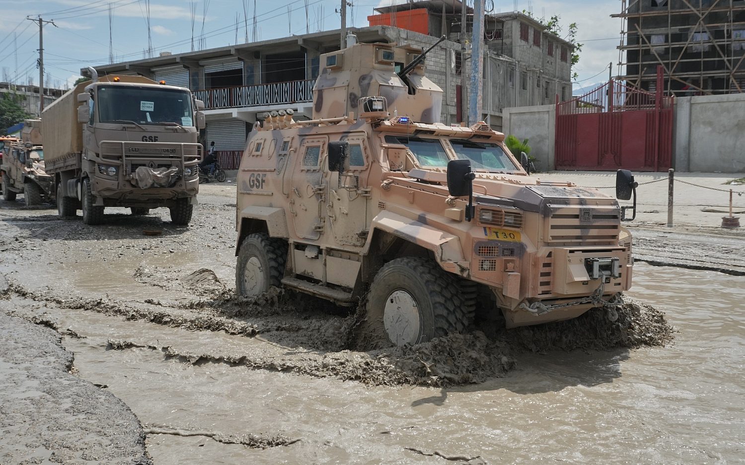 UN-backed forces search for soldiers kidnapped by Haitian gang