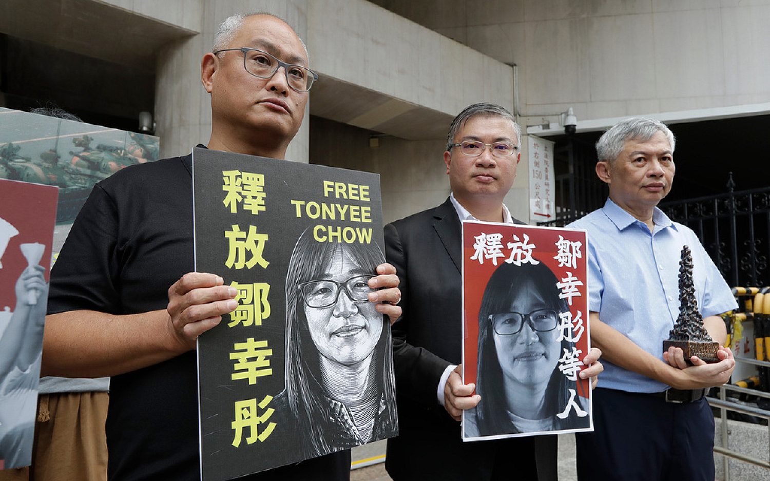 Hong Kong court convicts three Tiananmen vigil organizers