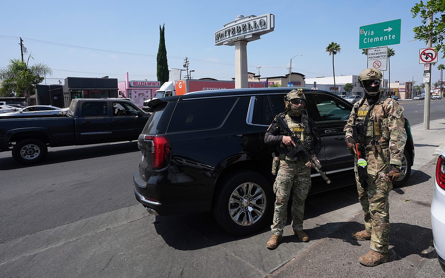 U.S. Marshal, migrant shot during Los Angeles traffic stop