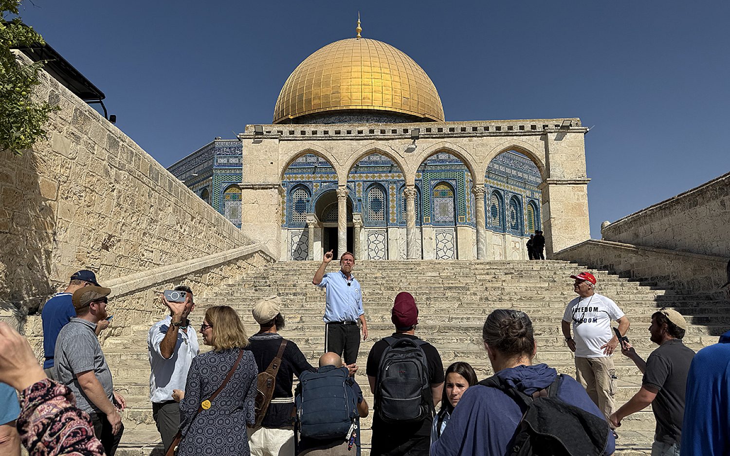 Jews and Christians remember Charlie Kirk on Jerusalem’s Temple Mount