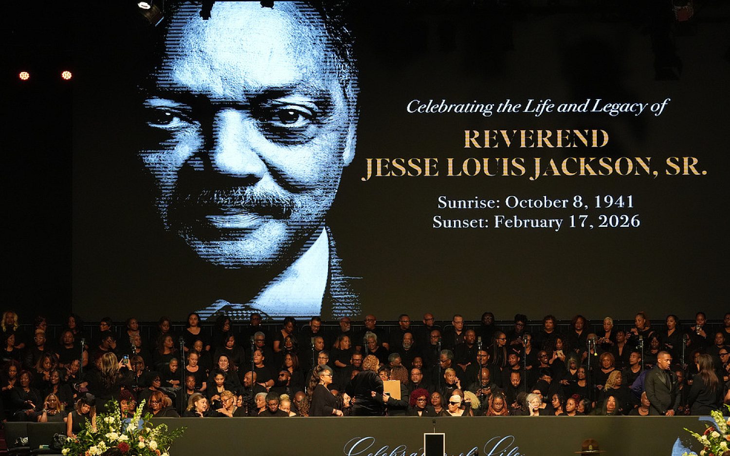 Former presidents pay tribute to the late Jesse Jackson