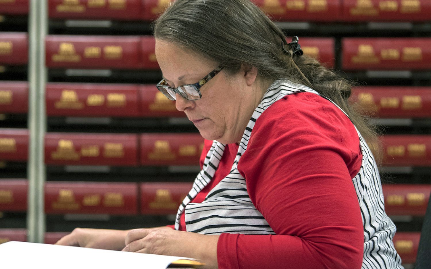 Kentucky clerk asks Supreme Court to overturn landmark same-sex marriage ruling