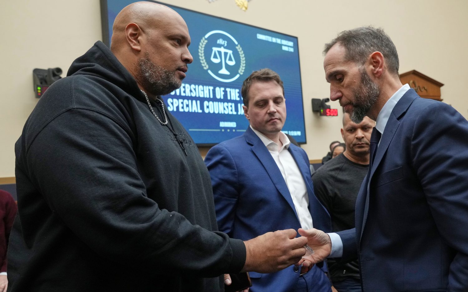 Capitol officers sue over fund for government weaponization victims