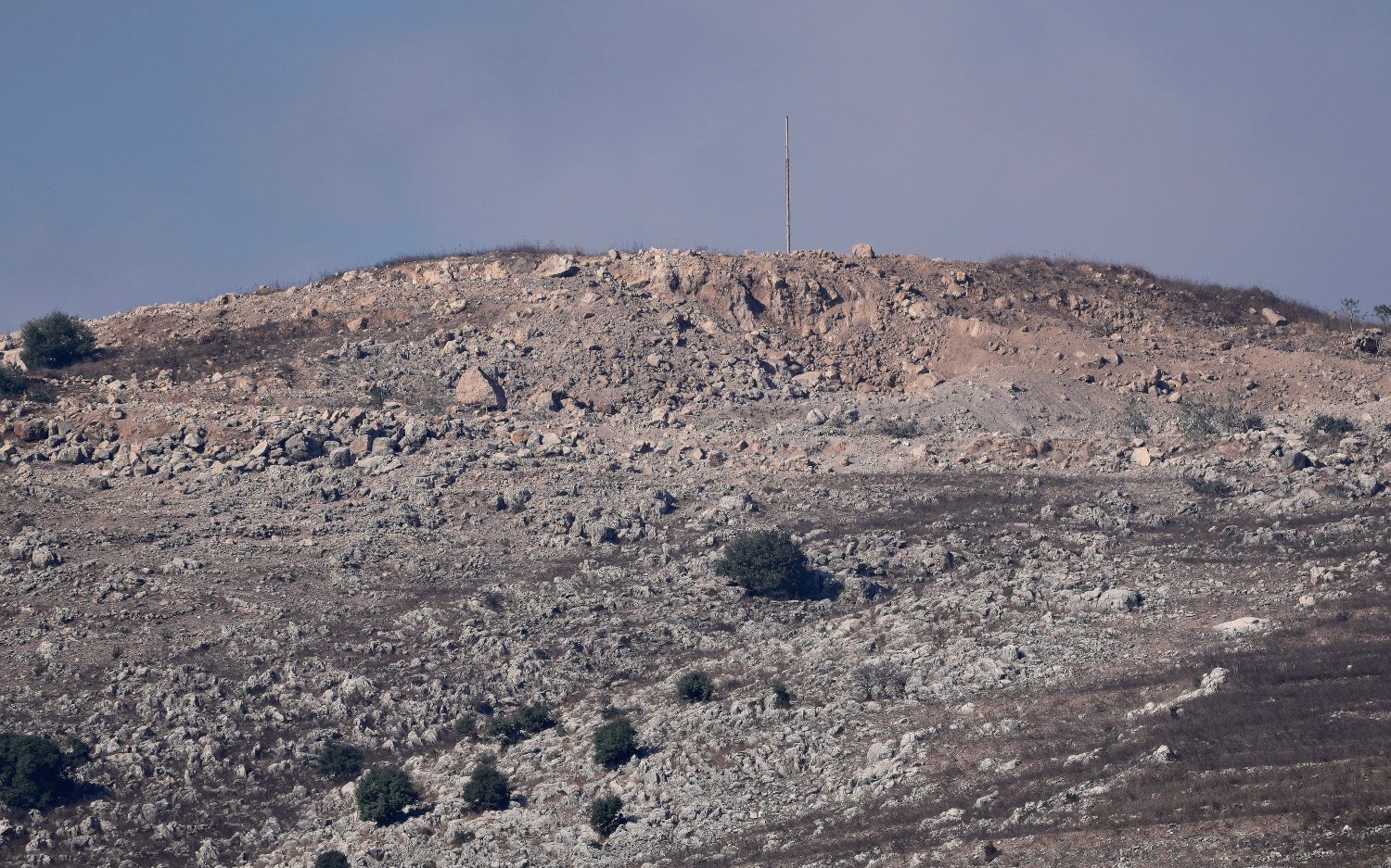 Israel bombs Lebanon ridge with underground Hezbollah site