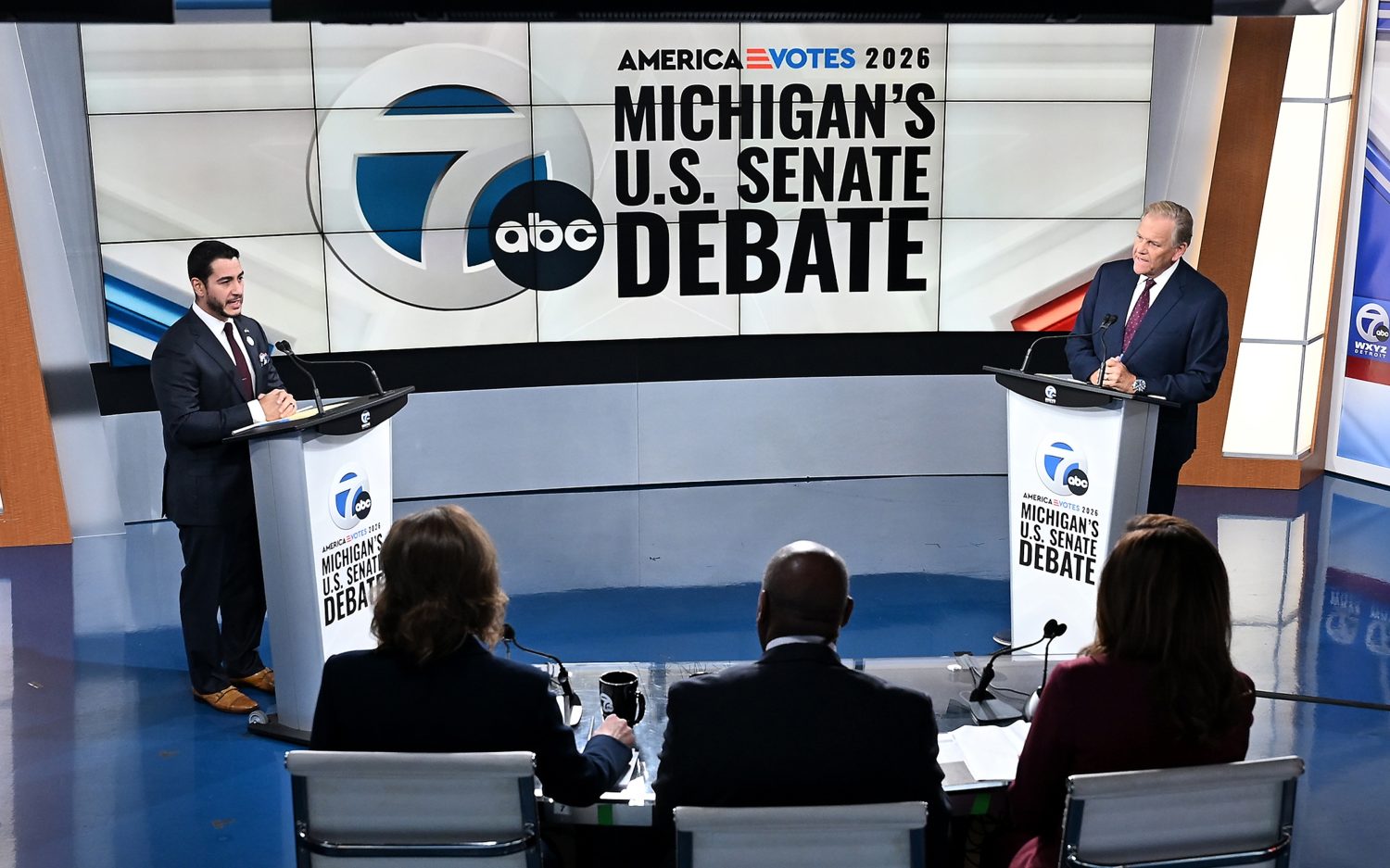 Michigan’s U.S. Senate nominees hope to outshine their political associations