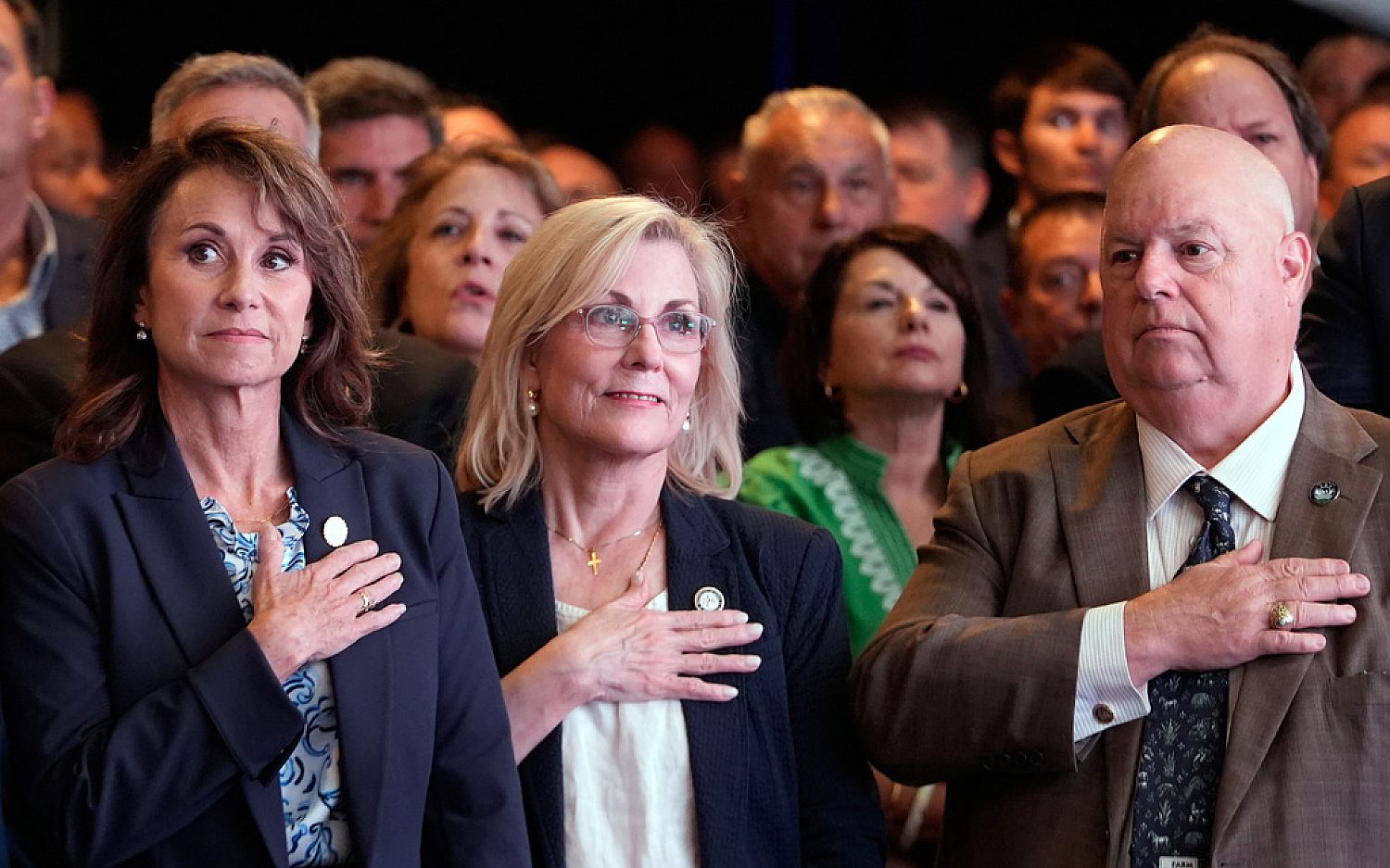 Suspicious white powder sent to three secretaries of state offices