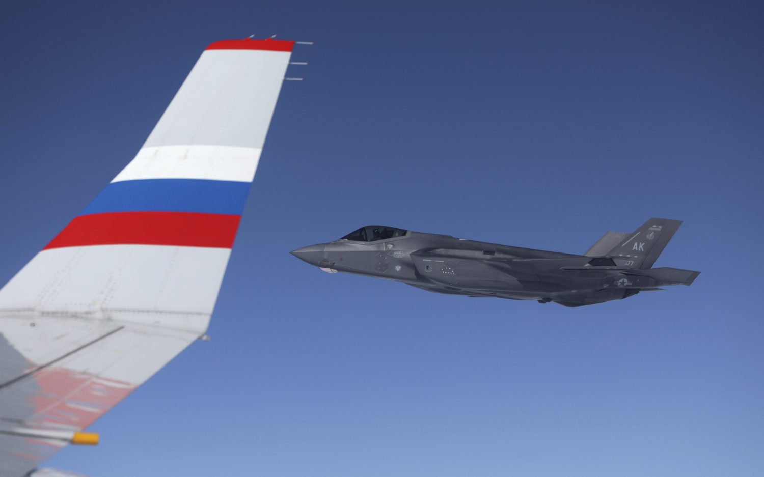 Russian aircraft spotted near Alaska