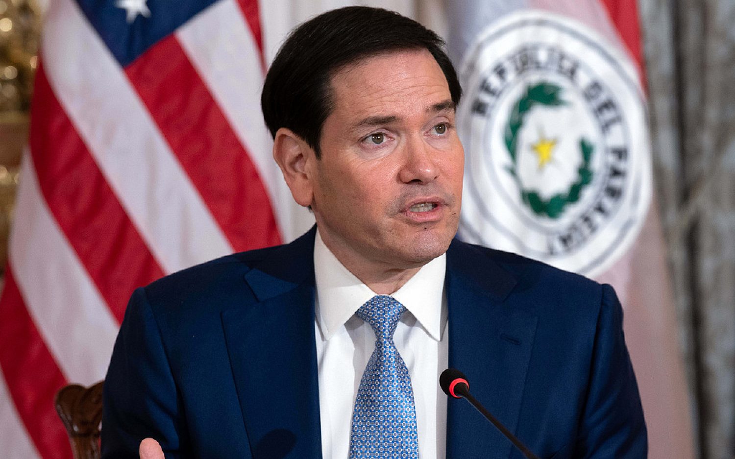 Rubio touts clamping down on refugee admissions during 2025