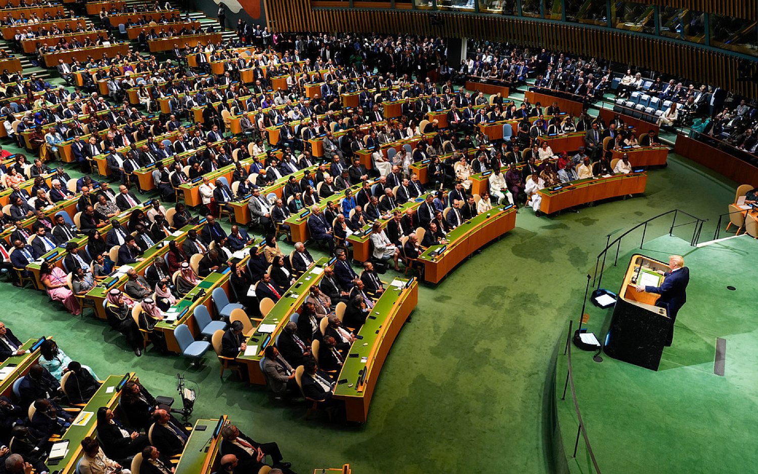 Trump calls out UN and praises own peacemaking