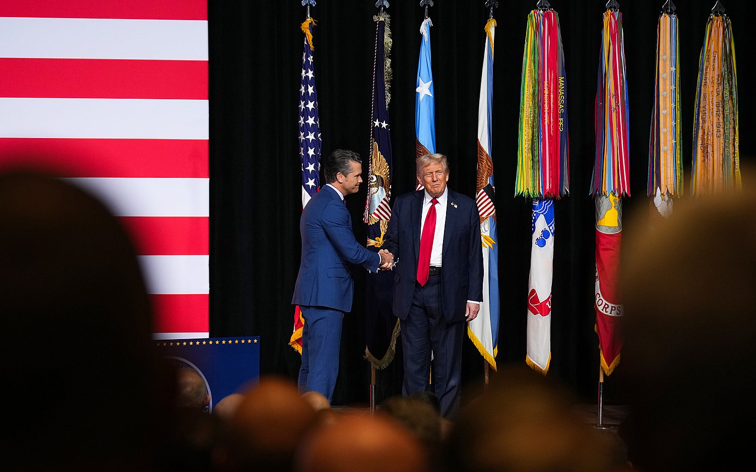 Hegseth, Trump rally troops, roll out antiwoke standards