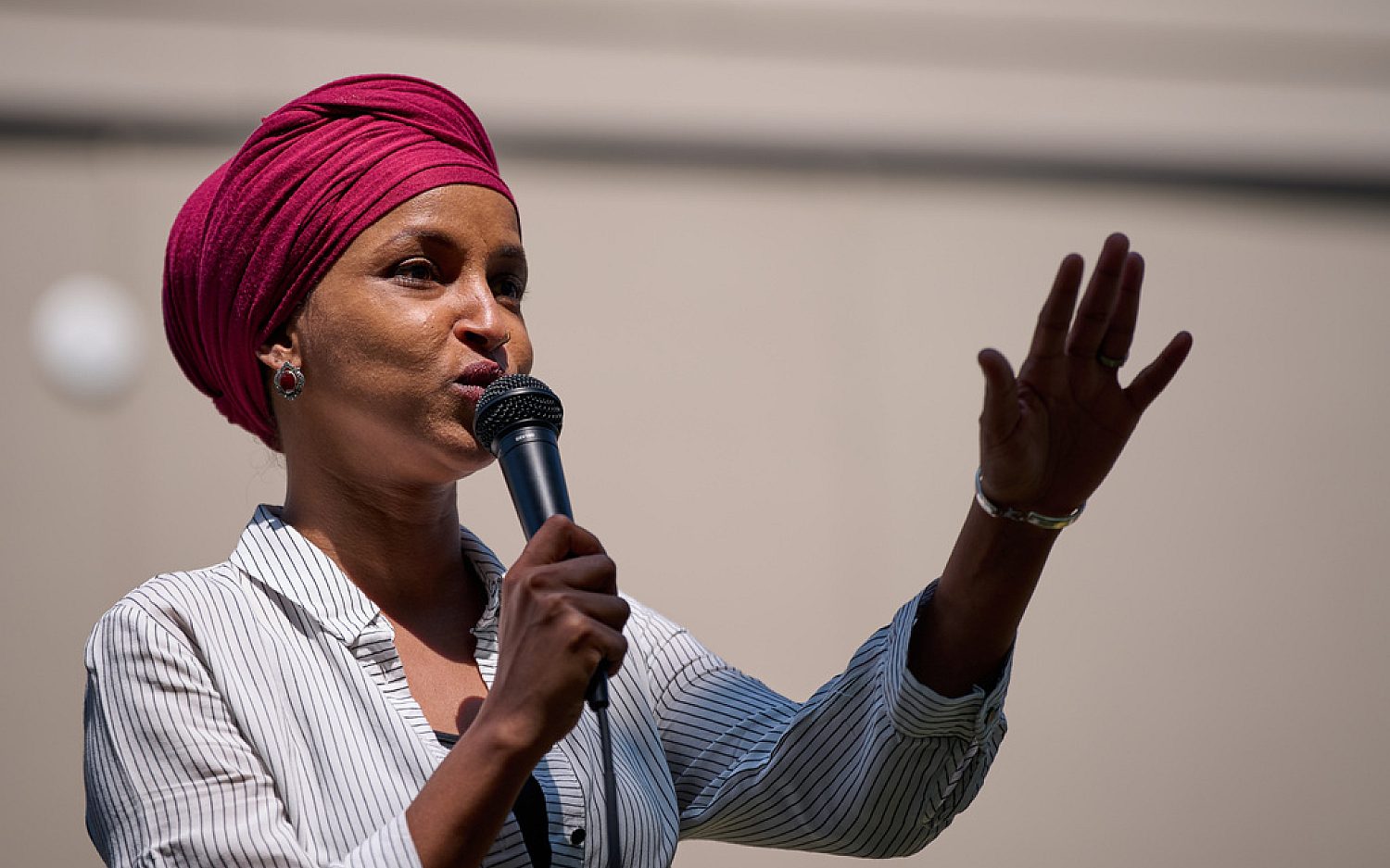 Man who sprayed Ilhan Omar with liquid gets 14-month sentence