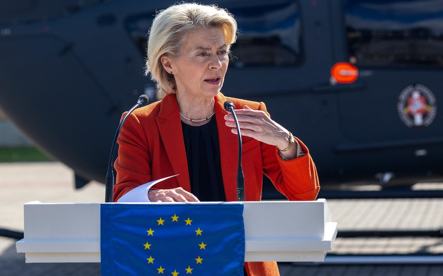 Russia accused of jamming GPS instruments on EU official’s plane