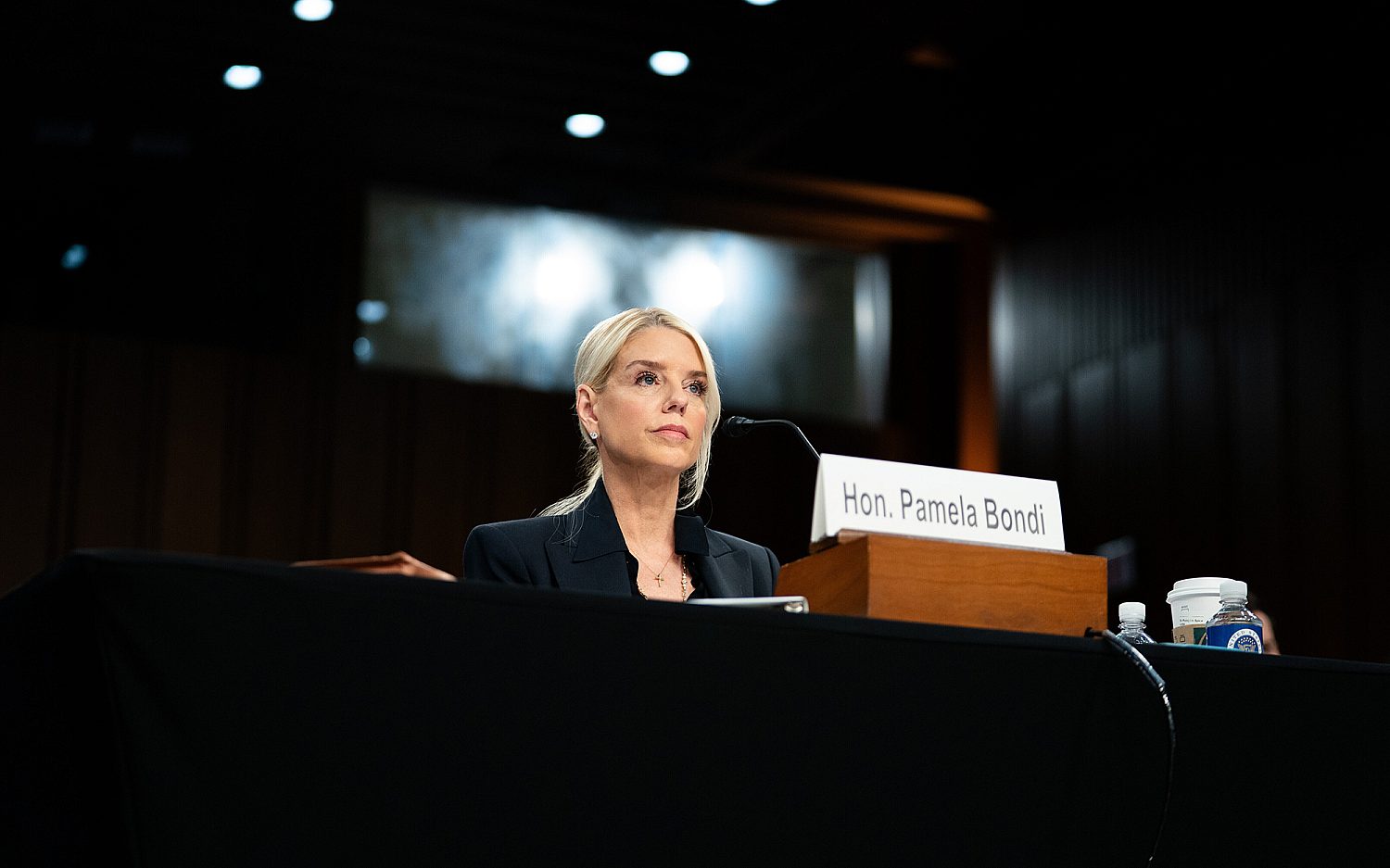 Lawmakers spar with Attorney General Bondi at Senate hearing