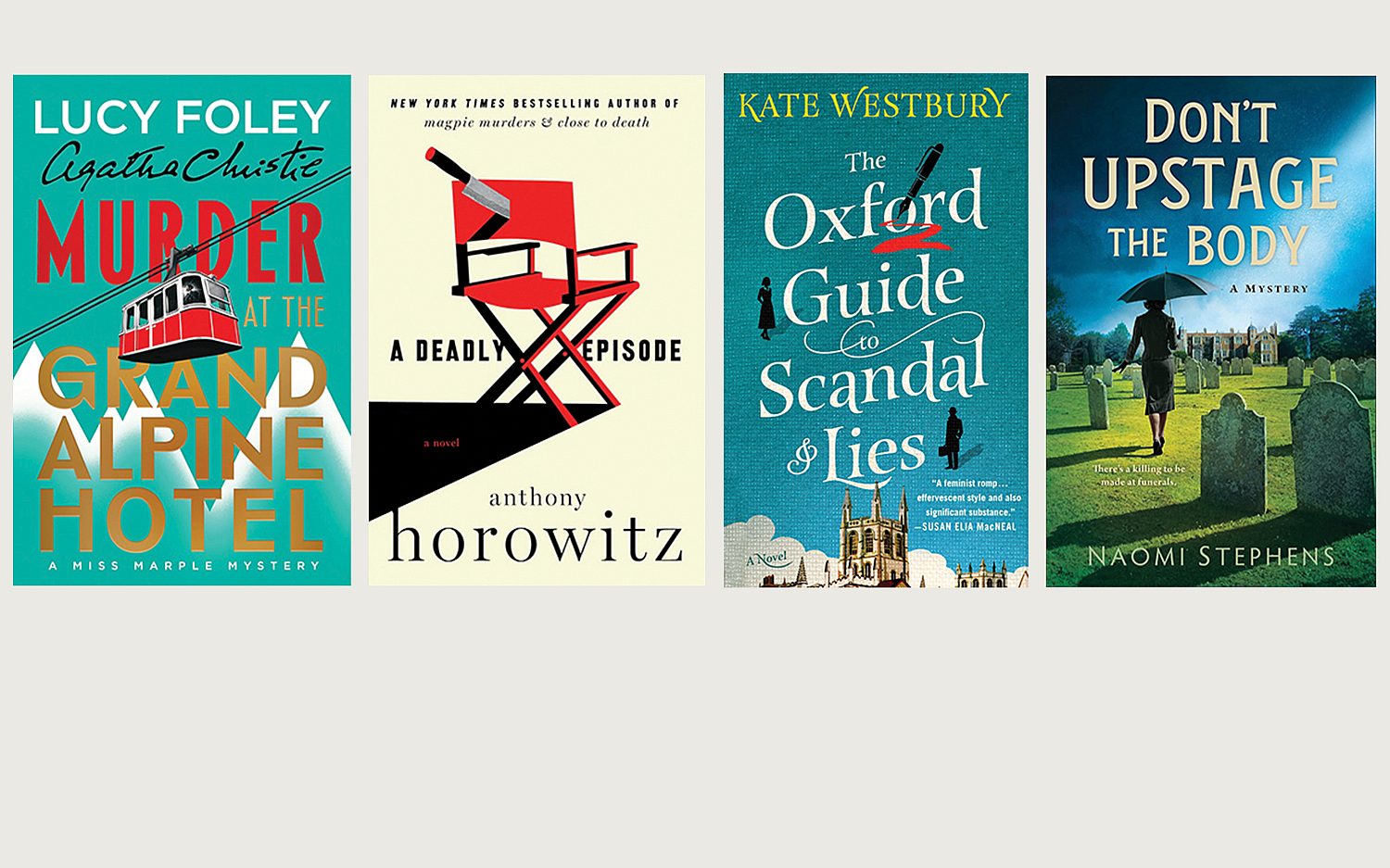 Criminals, clues, and romantic chemistry