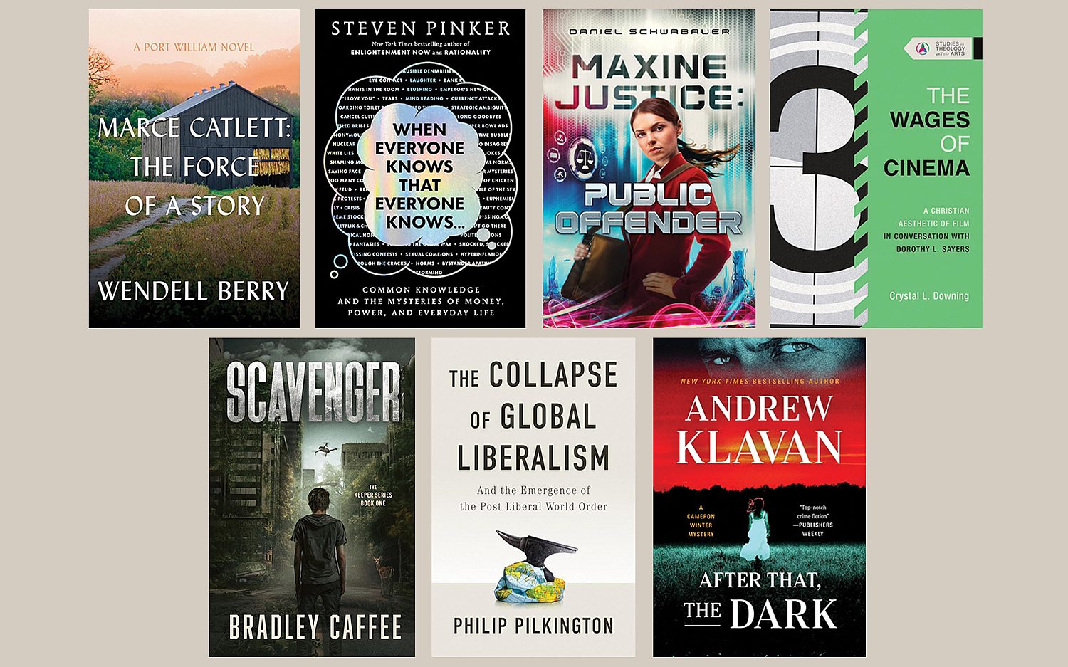 Wendell Berry and six other recent books