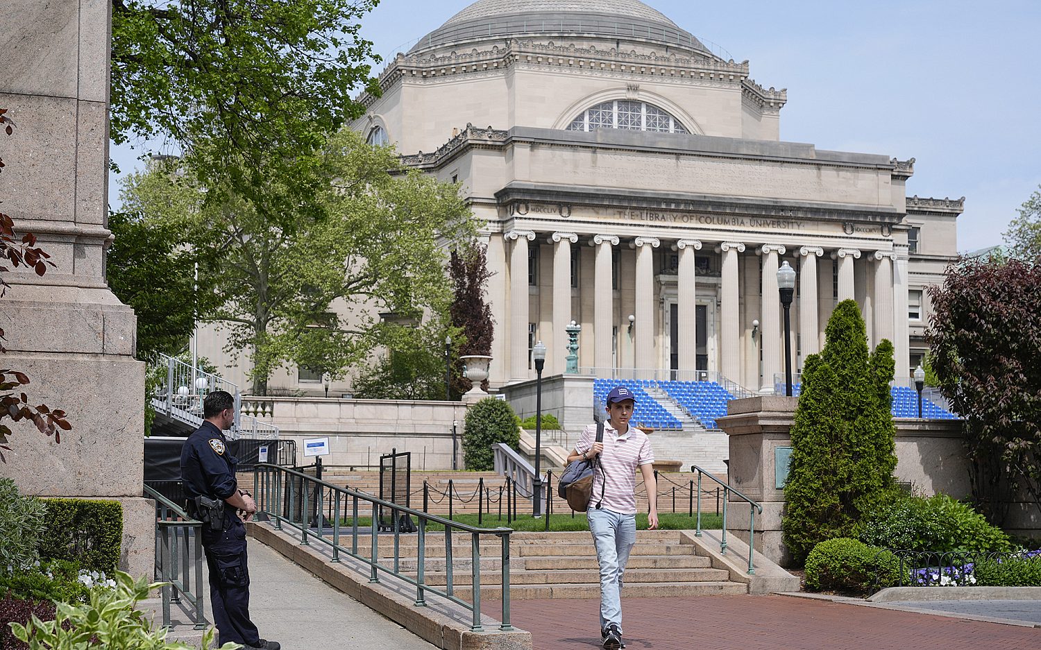 Columbia University disciplines students for on-campus Gaza protests
