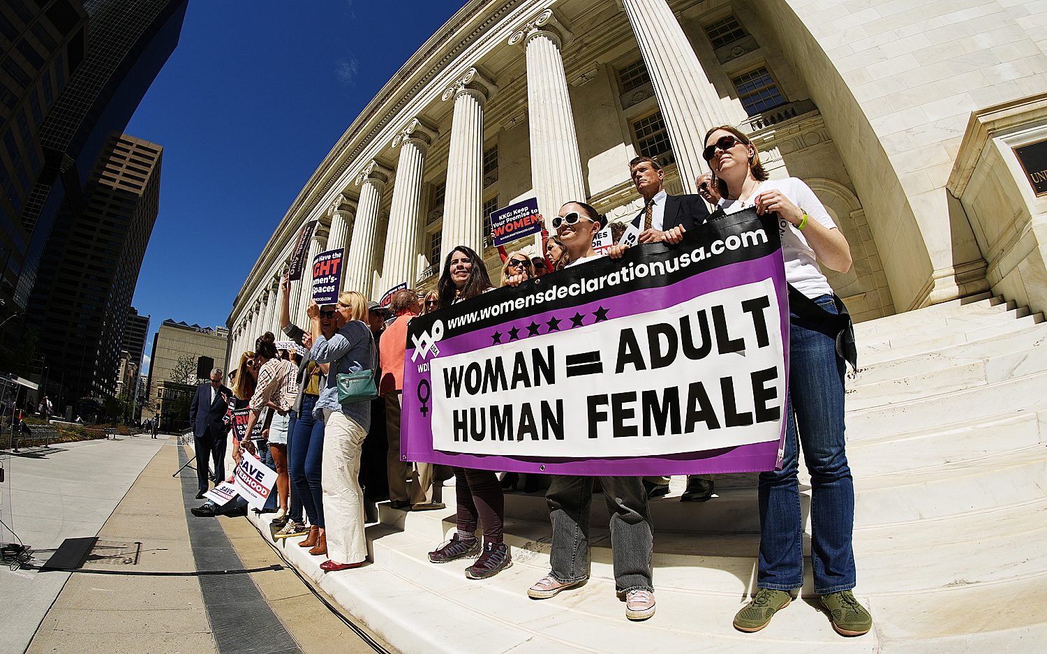 Appeals court hears arguments over sorority allowing male members