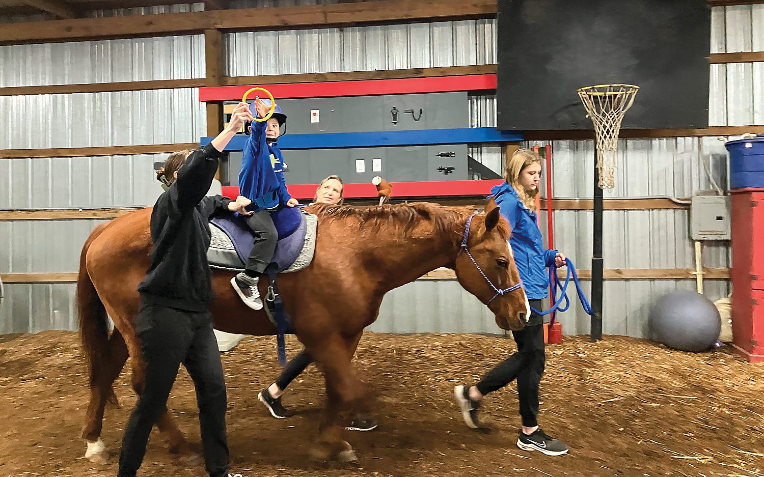 Therapy in the saddle