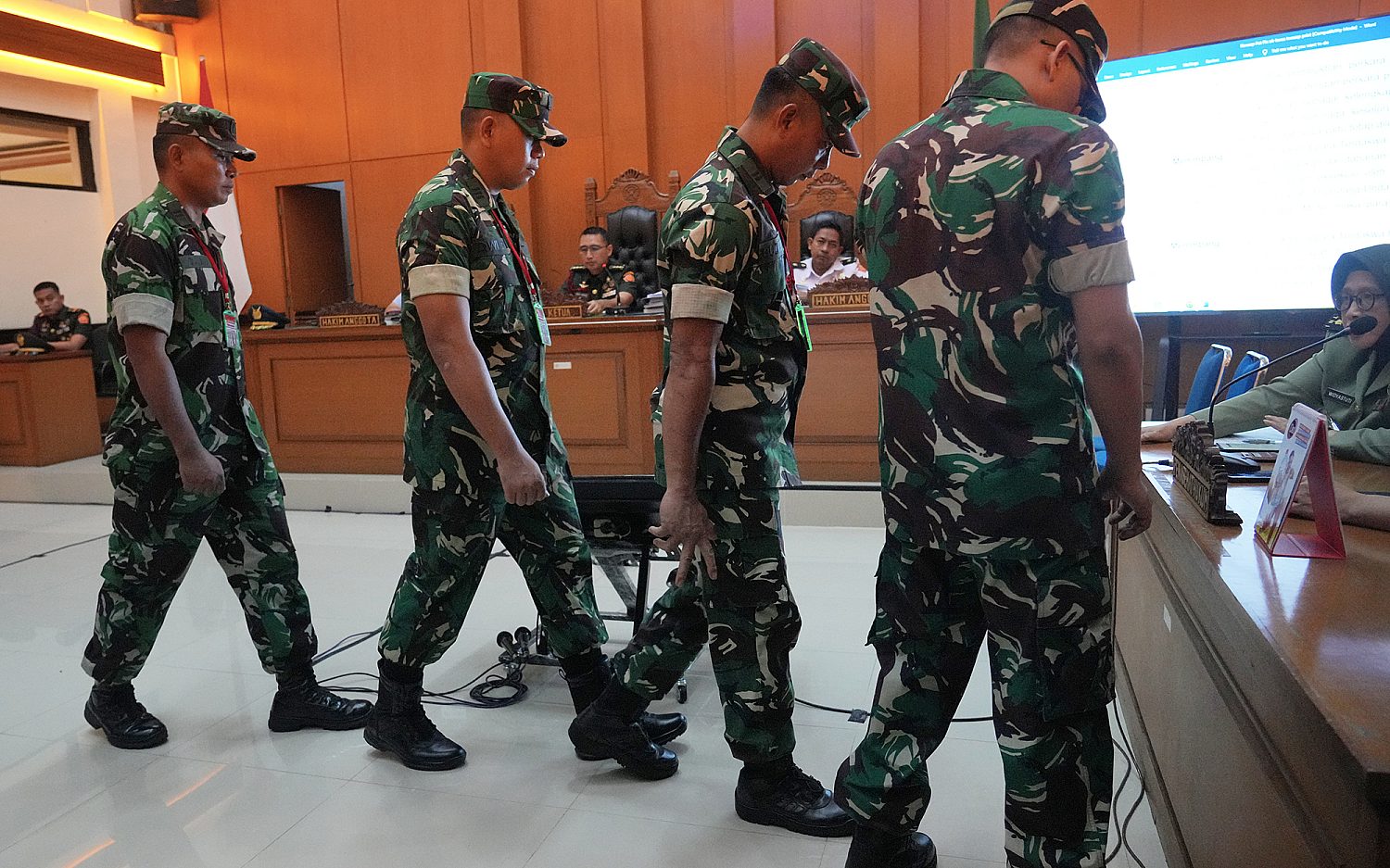 Indonesian soldiers sentenced for attacking activist with acid