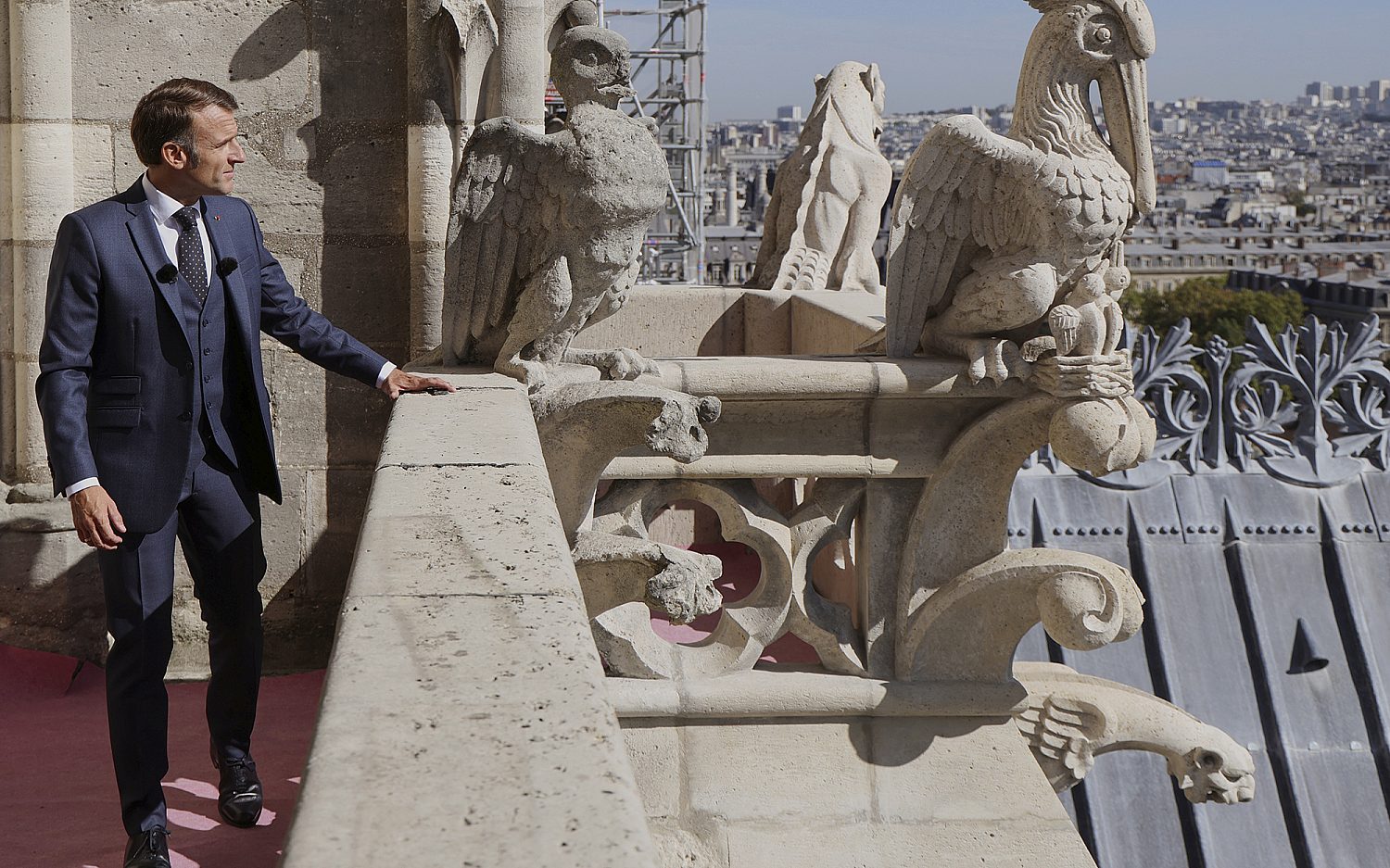 Notre Dame towers reopen six years after fire