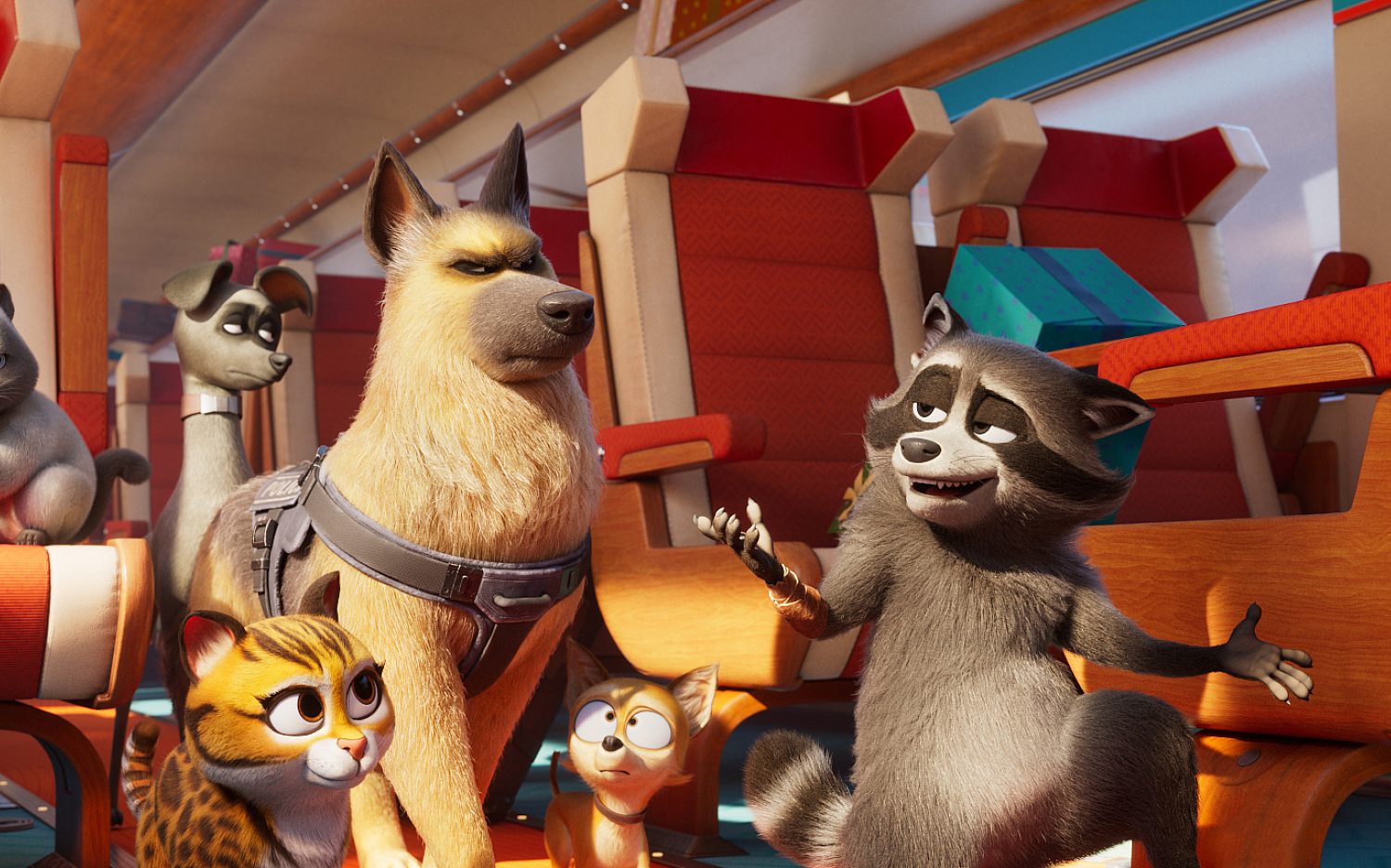 <em>Pets on a Train</em>
