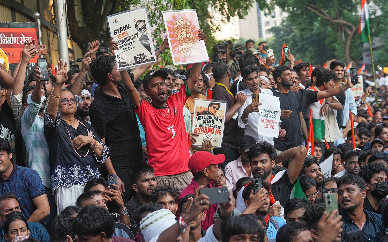 India’s Gen Z Cockroach Janta Party protests election leader after voter roll changes
