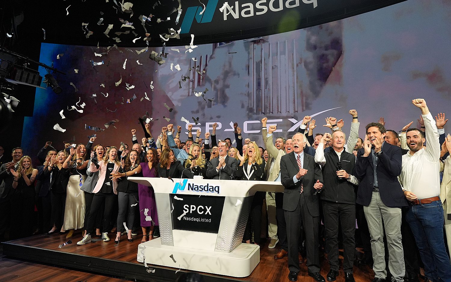 SpaceX stock opens at $150, Musk officially a trillionaire