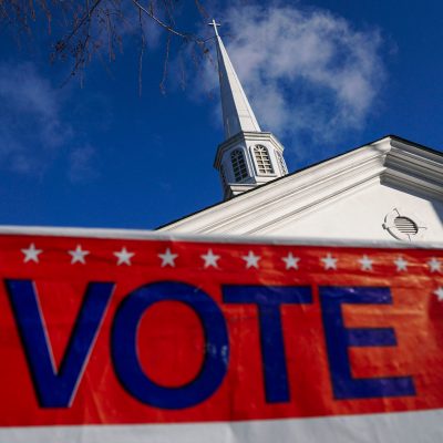 Church polling place